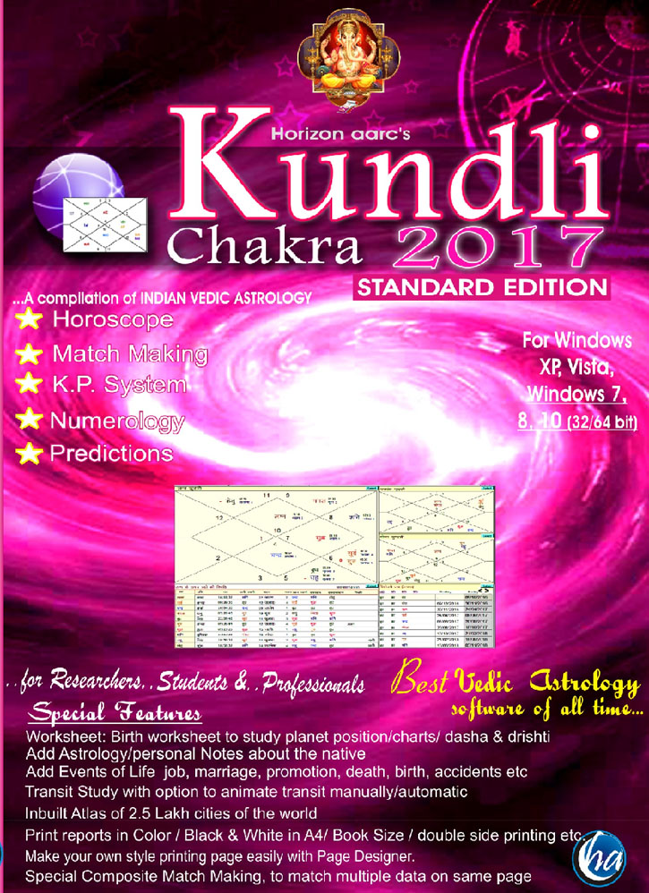Kundli Chakra 2017 Standard